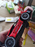 HKDA速龙高速合金遥控车RC充电电动遥控赛车汽车模型跑车男孩玩具礼物 朱红色04款高速合金赛车【礼盒装 实拍图