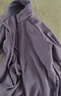 雪中飞摇粒绒立领女春季纯色简约舒适休闲情侣款保暖时尚百搭休闲卫衣 002F紫色（女） 2XL 实拍图