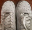 耐克NIKE板鞋女空军一号AF1 AIR FORCE 1运动鞋DD8959-100白35.5 实拍图