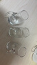 拜杰白酒杯分酒器套装水晶玻璃酒杯醒酒器倒酒壶白酒酒具 150ml2只装 实拍图
