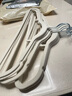 晟旎尚品 植绒衣架无痕晾衣架子45CM衣服架挂衣架撑衣柜衣架10只 实拍图