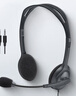 罗技（Logitech）H110有线耳机耳麦 多功能头戴式立体声台式电脑耳机教育办公培训网课耳麦带线3.5mm圆孔耳机双插孔 实拍图