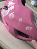 京东京造 儿童头盔 轮滑溜冰滑板平衡车自行车可调节防护运动头盔 榛果粉 实拍图