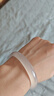 周百福 冰种白月光手镯女士猫眼石玛瑙镯子妈妈日生日圣诞节礼物送女生 实拍图