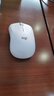 罗技（Logitech）M221 轻音鼠标 无线鼠标 办公鼠标 对称鼠标 带无线微型接收器 米白色 实拍图