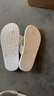 俞兆林（YUZHAOLIN）人字拖男女沙滩鞋凉拖鞋外穿夹趾拖 YE408 白色 42/43 实拍图