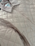 森马（Semir）棉服女灯芯绒翻领菱形格复古2024冬三防宽松轻薄棉衣109724112007 实拍图