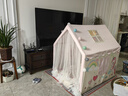 小斑鸠（little dove） 儿童帐篷室内游戏屋 大号男女孩公主房城堡玩具屋生日节日礼物 【顺丰/京仓】(实木)独角兽(不含垫)灯+云+旗 实拍图