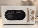 美的【国家补贴8折】厨房小家电小滋味微波炉变频家用小型百搭复古转盘式经典双旋钮轻音M20H4 实拍图