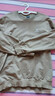 骆驼（CAMEL）长袖圆领套头卫衣男宽松休闲运动打底衫 J13CAYL6063 淡卡其 XXL 实拍图