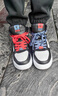 乔丹高帮板鞋男革面潮流百搭休闲运动鞋男女同款撞色板鞋 实拍图