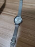 聚利时（Julius）手表女韩版时尚简约百搭网带学生石英防水女士手表白色JA-732A 实拍图
