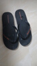 回力四季拖鞋男夏人字拖潮流室外防滑软底个性新品男士凉拖时尚外穿沙滩鞋 黑色 42-43 M码建议脚 实拍图