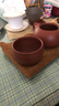 百年利永 宜兴纯全手工紫砂杯原矿朱泥聚财主人杯功夫茶具泡茶杯子品茗杯 实拍图