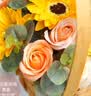 第一爱11朵向日葵香皂花篮同城配送非鲜花教师节实用礼物送老师 实拍图