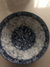 华青格唐式青花瓷碗碟套装餐具套装 家用饭碗盘子鱼盘釉下彩乔迁送礼 6.8英寸斗笠碗【2只】 实拍图