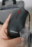 联想（Lenovo） 无线蓝牙双模鼠标 便携办公鼠标 人体工程学设计 适用台式机一体机笔记本平板 Howard黑色 实拍图