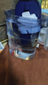 飞利浦（PHILIPS）净水壶 滤水壶 家用过滤壶 厨房自来水过滤器 滤水器 过滤器滤芯 便携净水杯 AWP2814蓝色/白色 专家版蓝色【1壶1芯】 实拍图