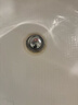 柏木格浴缸下水器全铜弹跳芯脚踩式浴盆排水管下水配件 淋浴房木桶塞子 A款 全铜下水器高55mm送管 实拍图
