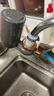 美的（Midea）净水器水龙头过滤器家用自来水滤水器直饮前置过滤器厨房卫生间通用除水垢除余氯双出水可清洗滤芯 一机一芯【可清洗滤芯】 实拍图