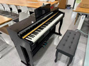 海蒂诗 电钢琴88键重锤电子钢琴儿童初学幼师专业成人家用数码立式钢琴 P-313烤漆黑-蓝牙-全重锤-配琴凳 实拍图