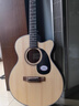萨伽（SAGA）吉他sf600民谣初学入门男女萨迦木吉他jita萨嘎乐器 36英寸GS600原木色儿童/旅行款 实拍图