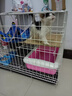憨憨宠猫笼折叠猫笼子大号猫别墅加粗加密双层猫舍猫窝宠物猫咪用品家用 白色 600双层 实拍图