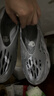 阿迪达斯yeezyfoam水泥灰椰子运动洞洞鞋IE4931UK1146 实拍图