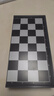 友邦（UB） 国际象棋黑白色磁性可折叠便携培训教学用棋 3810B-C(中号) 实拍图