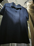 网易严选5A抑菌冰丝冰感polo衫轻商务衫短袖男士高端吸汗透七夕送男友老公 A款凉感抑菌-深藏青 L 实拍图