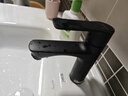 法恩莎304不锈钢黑色冷热面盆水龙头洗脸盆洗手盆多用龙头101MB 实拍图