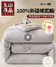 无印良品A类100%新疆纯棉花被子 冬季加厚被芯空调被棉被 厚8斤 200*230cm 实拍图