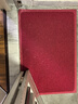 3M朗美地垫6050+圈丝地毯入户门口脚垫防滑垫除尘刮泥阻燃门垫可裁剪定制 中国红色 60*90cm 压边型 实拍图