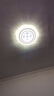 索亚达卧室灯吸顶灯现代简约led主卧灯2025年新款网红水晶书房房间灯具 四叶草48cm无极调光+离线语音 实拍图