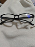 防蓝光老花镜女时尚超轻老花眼镜男高清镜片中年老阅读镜3118 亮黑框 防蓝光老花镜200度 实拍图