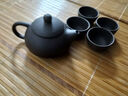 陶瓷茶具套装西施壶朱泥紫砂壶功夫茶杯小泡茶壶礼盒送礼紫砂茶杯 原矿黑紫砂西施壶 5头 实拍图