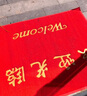 柏能丝圈欢迎光临地垫入户门地毯脚垫进户门口迎宾地垫60x90x1.6cm灰 实拍图