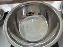 米帮手不锈钢盆洗菜用沥水篮漏盆洗菜盆打蛋和面盆水煮鱼盆洗衣食堂用盆 32cm特厚【实盆+漏盆 组合装】 实拍图