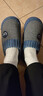始丰【特大码36-51】始丰棉拖鞋男冬季保暖大号居家防滑毛拖鞋女棉鞋 藏青 46-47 【适合45-46码】 实拍图