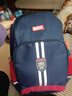 迪士尼（disney）书包小学生男孩1-3年级护脊大容量儿童双肩包防下坠高颜值藏青 实拍图