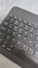 GOMI适用苹果ipad10.2/11代无线蓝牙键盘air2/3/7鼠标mini5/4便携pro11外接手机 10寸黑键盘+(同色鼠标）+收纳包/支架/充电线 实拍图