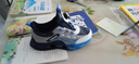 男童鞋子春秋季运动鞋2025新款皮面防水防臭学生中大童儿童跑步鞋 601/灰蓝色 【防水皮面】 38 码(内长24.7cm) 实拍图