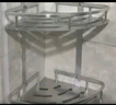尚美德卫生间置物架 免打孔厕所洗手间贴墙角毛巾架浴室用品 浴室置物架 【京仓配送】三层转角置物架 3层 实拍图