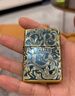 ZIPPO打火机防风煤油 唐草·熏金色限量款 京东礼盒 生日礼物 单机礼盒 实拍图