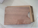 京东京造 菜板 砧案板切菜实木双面分切抗菌【乌檀整木】加厚40*28*3cm 实拍图