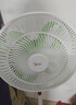 美的（Midea）【幸运草安睡1S】一级能效直流变频声控电风扇家用遥控卧室静音落地扇台式桌面抗菌大风力转页扇 实拍图