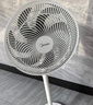 美的（Midea） 电风扇落地扇家用大风量空气循环摇头电扇宿舍轻音低噪智能扇 【语音智控 风随温变】行业爆款SAI35AS 实拍图