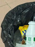 利得平口垃圾袋黑色80*90cm50只单面1.5丝特大号加厚酒店物业垃圾袋 实拍图