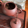 京东京造 宜兴紫砂壶手工【原矿紫泥】煮茶泡茶壶茶具 西施壶210ml礼盒装 实拍图