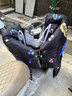 优丽仙电动车挡风被 冬季防水防风加厚大号加绒防寒护膝斗篷款挡风被 【配挡风盖腿被】灰鲸斗篷款丨加厚Pro+可收纳 加宽侧翼丨护肩可拆卸 实拍图